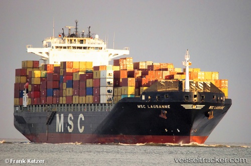 vessel Msc Lausanne IMO: 9320398, Container Ship
