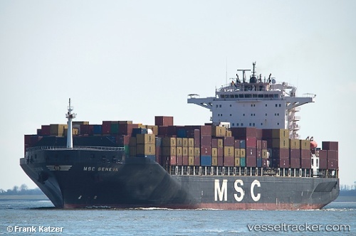 vessel MSC GENEVA IMO: 9320427, Container Ship
