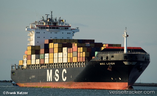 vessel Msc Leigh IMO: 9320439, Container Ship
