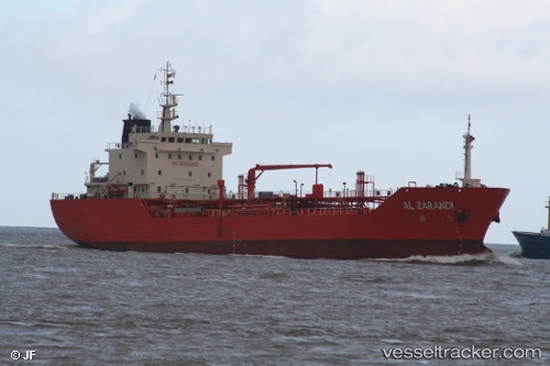 vessel AL ZARANDI IMO: 9325958, Chemical/Oil Products Tanker
