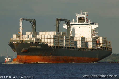 vessel Hammonia Emden IMO: 9326823, Container Ship

