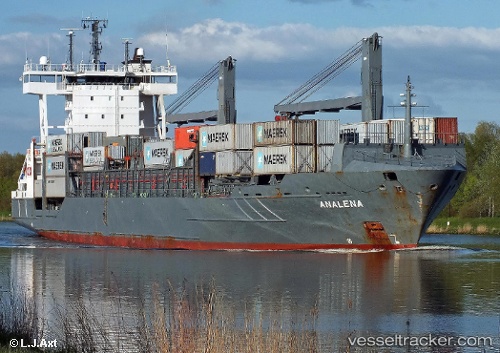 vessel Analena IMO: 9326990, Container Ship

