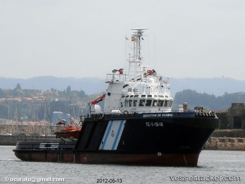 vessel Sebastian De Ocampo IMO: 9329021, Search And Rescue Vessel
