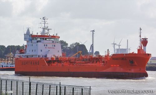 vessel Trans Fjell IMO: 9329306, Chemical Oil Products Tanker
