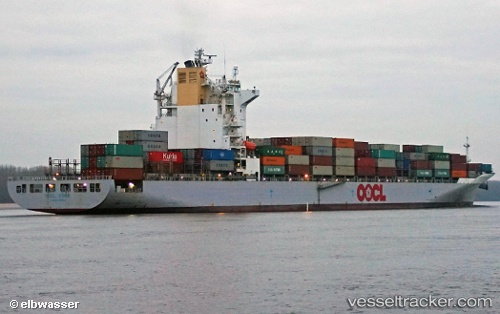 vessel Oocl Kobe IMO: 9329526, Container Ship

