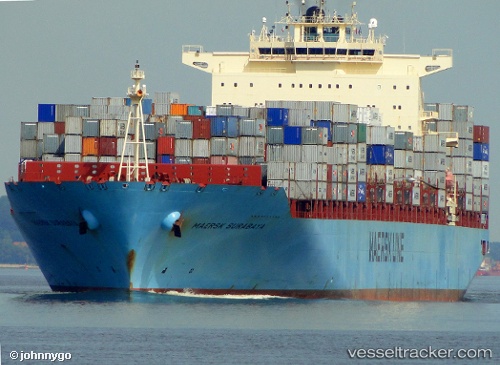 vessel MAERSK SURABAYA IMO: 9330068, Container Ship