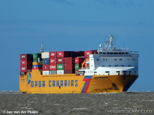 vessel Opdr Canarias IMO: 9331191, Ro Ro Cargo Ship
