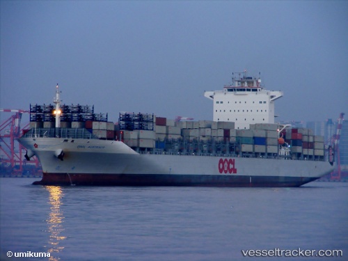 vessel Oocl Australia IMO: 9332200, Container Ship
