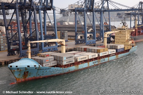 vessel Maersk Roubaix IMO: 9332688, Container Ship
