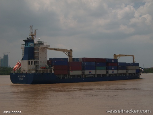 vessel VALENCIA ELIZABETH D IMO: 9332717, Container Ship