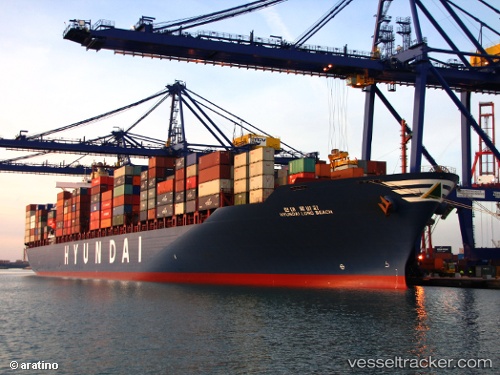 vessel Hyundai Long Beach IMO: 9332884, Container Ship
