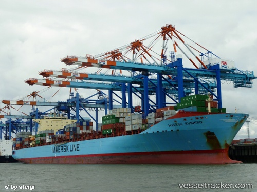 vessel Maersk Columbus IMO: 9332987, Container Ship
