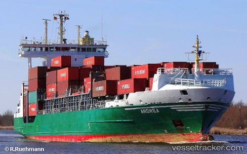vessel Andrea IMO: 9333357, Container Ship
