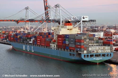 vessel Mol Explorer IMO: 9333826, Container Ship
