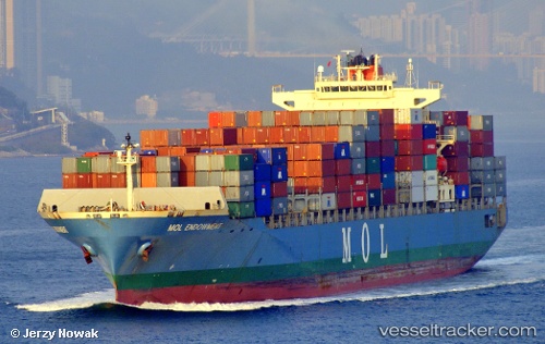 vessel Mol Endowment IMO: 9333852, Container Ship

