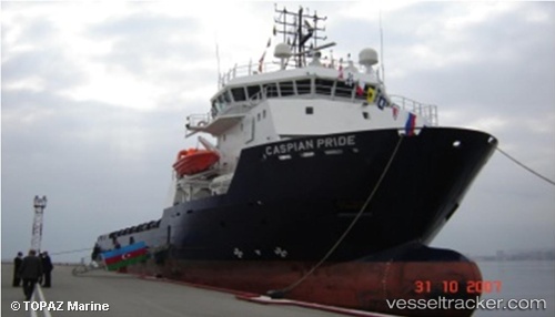 vessel Caspian Pride IMO: 9333864, Offshore Tug Supply Ship
