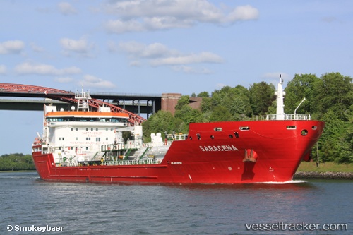 vessel Saracena IMO: 9334325, Chemical Oil Products Tanker
