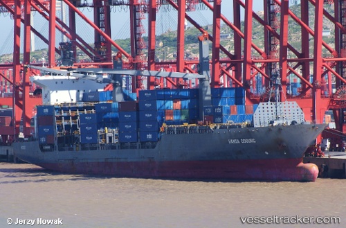 vessel CMA CGM AQABA IMO: 9334820, Container Ship