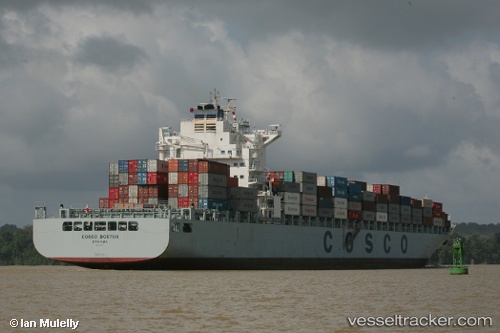 vessel Cosco Boston IMO: 9335173, Container Ship
