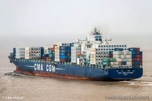 vessel Cma Cgm Alcazar IMO: 9335197, Container Ship
