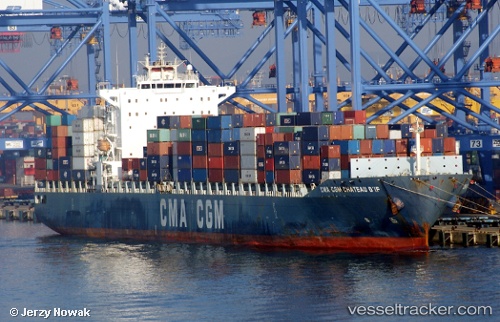 vessel 'CMA CGM CHATEAU DIF' IMO: 9335202, 