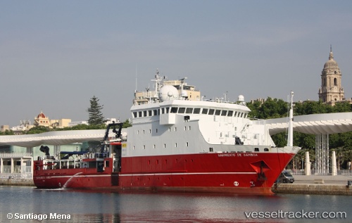 vessel Sarmiento De Gamboa IMO: 9335238, Research Vessel
