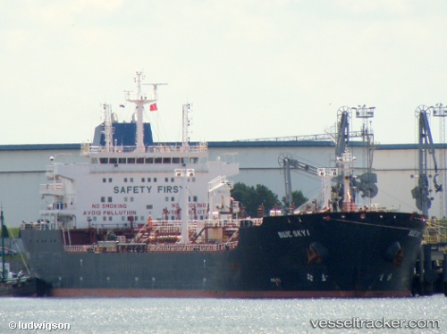 vessel Blue Sky I IMO: 9335903, Chemical Oil Products Tanker
