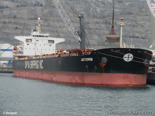 vessel Artemis IMO: 9335989, Bulk Carrier
