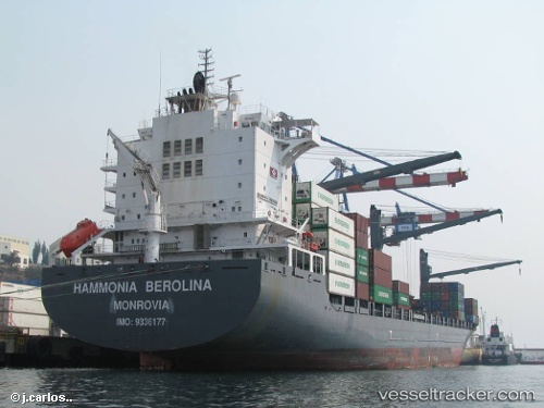 vessel Hammonia Berolina IMO: 9336177, Container Ship

