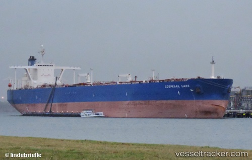 vessel Cospearl Lake IMO: 9337171, Crude Oil Tanker
