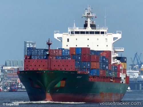 vessel MOZART IMO: 9337274, Container Ship