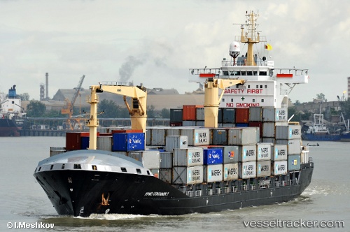 vessel TRANSIT MILLIONKA IMO: 9338292, Container Ship