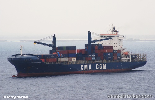 vessel Cma Cgm Kailas IMO: 9339545, Container Ship
