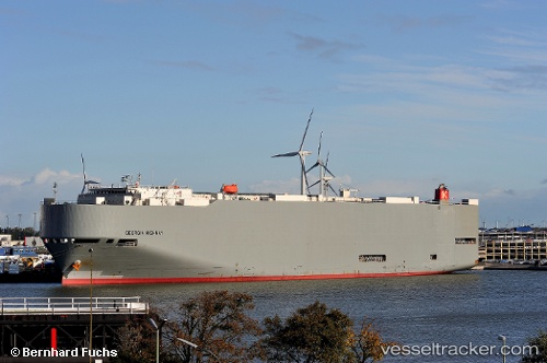 vessel Georgia Highway IMO: 9339820, Vehicles Carrier
