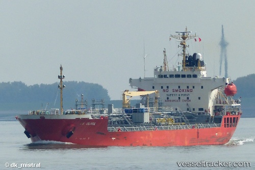 vessel EASTERLY AS OLIVIA IMO: 9340489, Chemical/Oil Products Tanker