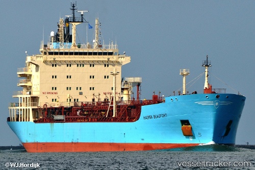 vessel Maersk Beaufort IMO: 9340594, Chemical Oil Products Tanker
