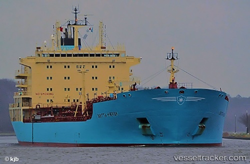 vessel Britta Maersk IMO: 9341433, Chemical Oil Products Tanker
