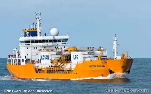 vessel HELENA KOSAN IMO: 9342396, LPG Tanker