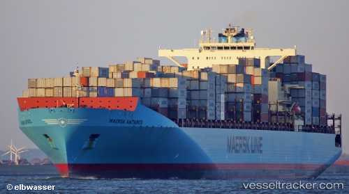 vessel Maersk Antares IMO: 9342504, Container Ship
