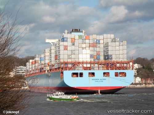 vessel Maersk Alfirk IMO: 9342516, Container Ship
