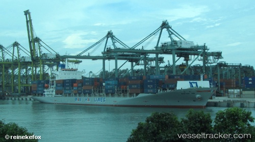 vessel Wan Hai 316 IMO: 9342700, Container Ship
