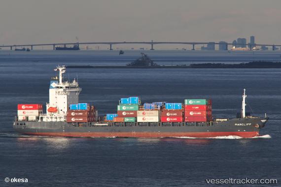 vessel Marcliff IMO: 9343663, Container Ship
