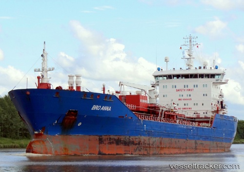 vessel Bro Anna IMO: 9344435, Chemical Oil Products Tanker

