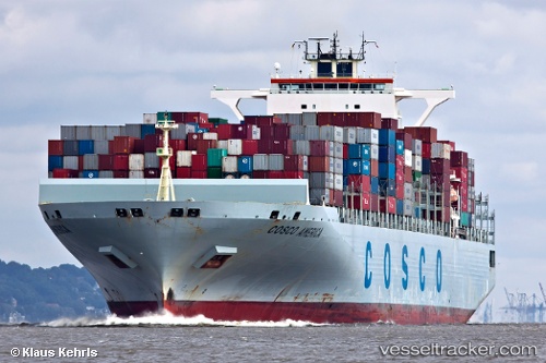 vessel Cosco America IMO: 9345427, Container Ship

