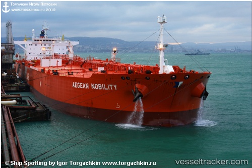 vessel Aegean Nobility IMO: 9345441, Crude Oil Tanker
