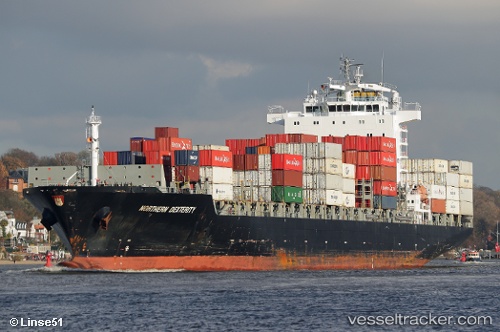 vessel 'NORTHERN DEXTERITY' IMO: 9345996, 