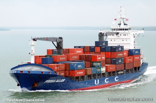 vessel Frisia Aller IMO: 9347982, Container Ship
