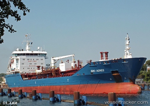vessel Bro Agnes IMO: 9348302, Chemical Oil Products Tanker
