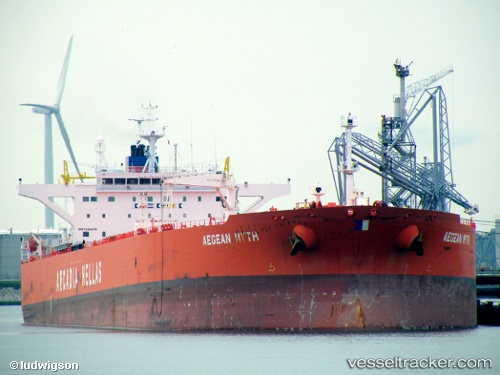 vessel Aegean Myth IMO: 9348479, Crude Oil Tanker
