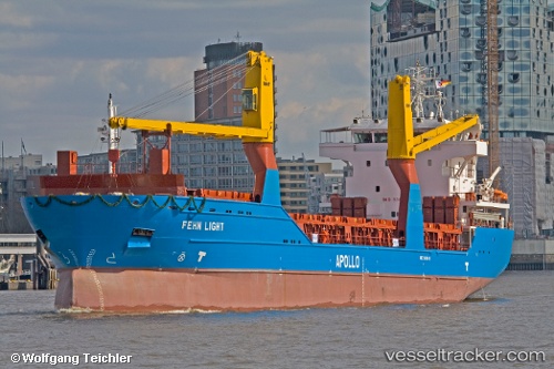 vessel 'FEHN LIGHT' IMO: 9349459, 